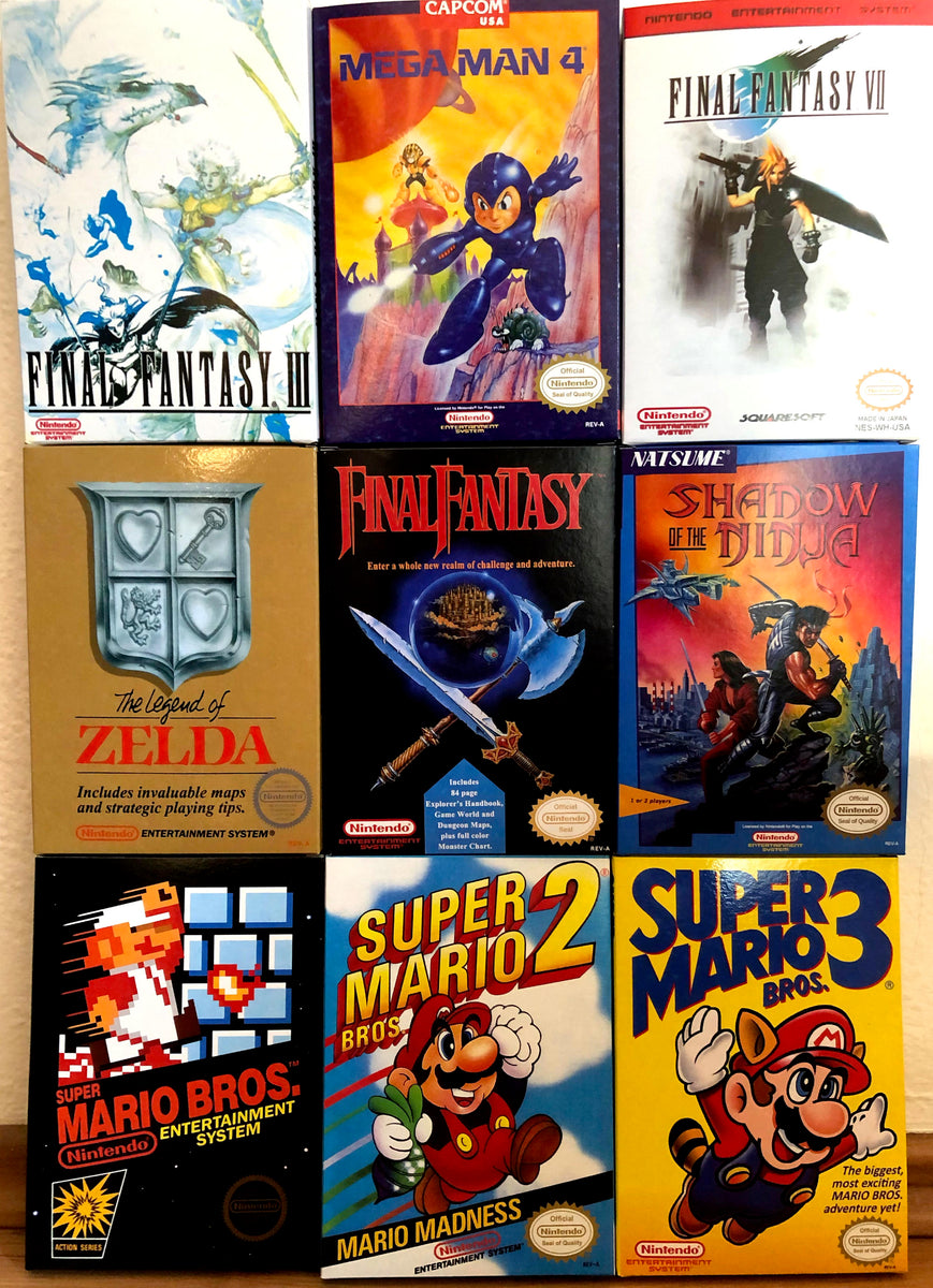 NES Reproduction Boxes Best Box Online