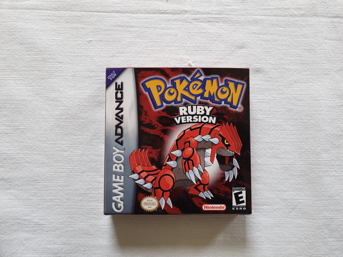 Pokemon Ruby Nintendo Game Boy store Advance GBA Box/Manual /Insert Only No Game