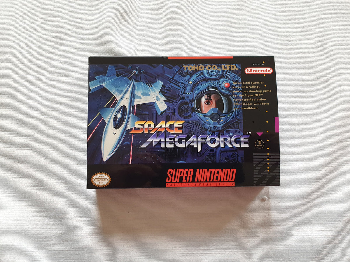 SNES Space Megaforce hot manual only