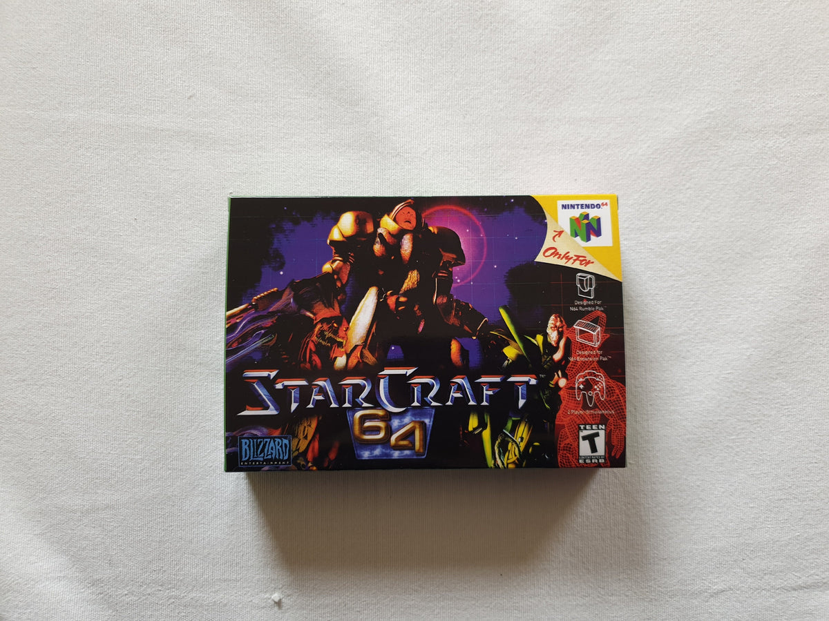 N64 reproduction store boxes