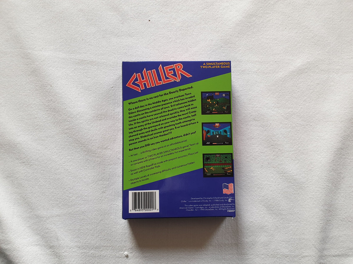 Chiller NES Entertainment System Box Only Top Quality Best Box Online