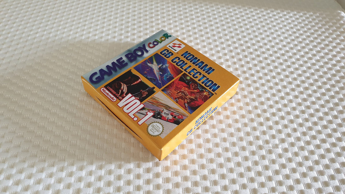Konami GB Collection Vol 1 Gameboy Color GBC Box With Manual