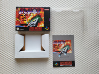 Axelay SNES Reproduction Box With Manual - Top Quality Print And Material