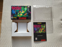 Bronkie SNES Super NES Reproduction Box With Manual - Top Quality Print And Material