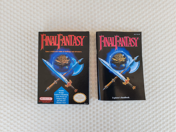 Final Fantasy NES Entertainment System - Box Only - Top Quality