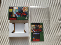 Hagane The Final Conflict SNES Reproduction Box With Manual - Top Quality Print And Material