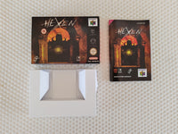 Hexen N64 Reproduction Box With Manual - Top Quality Print And Material