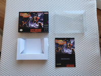 Knights Of The Round SNES Reproduction Box With Manual - Top Quality Print And Material