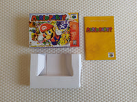 Mario Party N64 Reproduction Box With Manual - Top Quality Print And Material