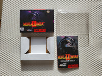 Mortal Kombat 2 SNES Reproduction Box With Manual - Top Quality Print And Material