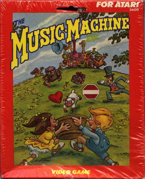 The Music Machine Atari 2600 Reproduction Box With Manual