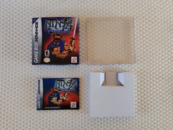 Ninja Cop Ninja Five O Gameboy Advance GBA Reproduction Box And Manual
