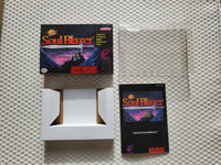 Soul Blazer SNES Reproduction Box With Manual - Top Quality Print And Material