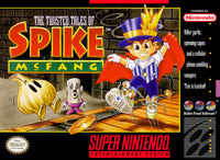 Twisted Tales of Spike McFang Reproduction Box & Manual for Super Nintendo SNES