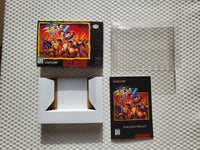 Final Fight 3 SNES Reproduction Box With Manual - Top Quality Print And Material