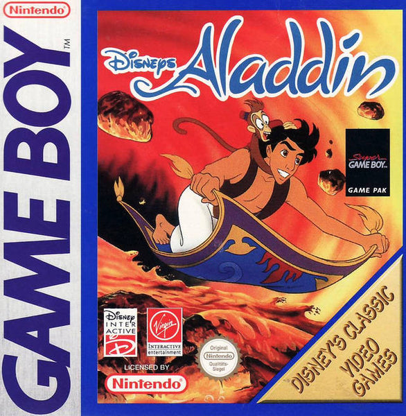 Aladdin Gameboy Box 