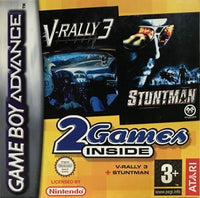 V Rally 3 Stuntman GBA Gameboy Advance  Reproduction Box