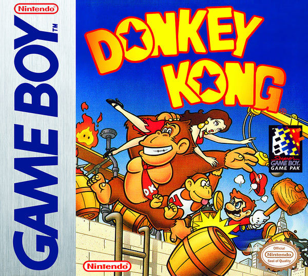 Donkey Kong Gameboy GB Reproduction Box With Manual - Top Quality Print And Material