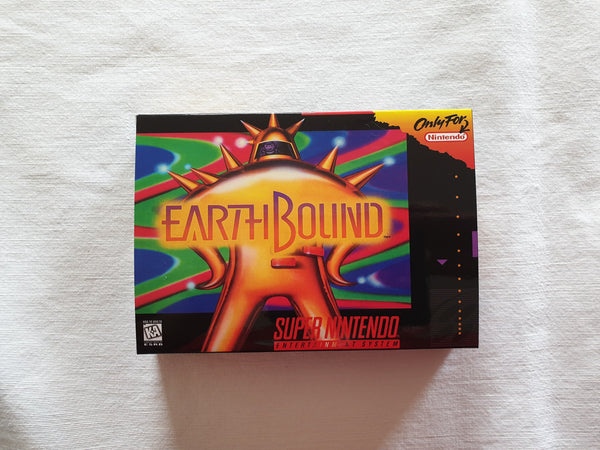 Manual Snes9x Earthbound Earthbound SNES Reproduction Box With