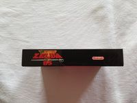 Zelda BS SNES Reproduction Box With Manual - Top Quality Print And Material