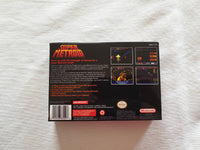 Super Metroid SNES Reproduction Box With Manual - Top Quality Print And Material