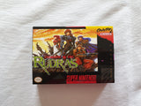 Treasure Of The Rudras SNES Reproduction Box With Manual - Top Quality Print And Material