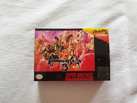 Romancing Saga 3 SNES Reproduction Box With Manual - Top Quality Print And Material