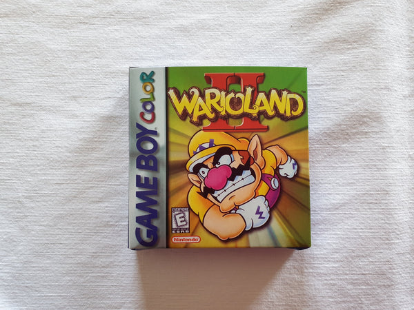 Wario Land 2 Gameboy Color GBC - Box With Insert - Top Quality