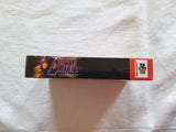 Zelda Majoras Mask N64 Reproduction Box With Manual - Top Quality Print And Material