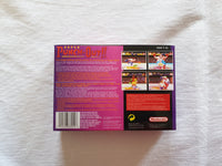 Super Punch Out SNES Reproduction Box With Manual - Top Quality Print And Material