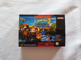 Donkey Kong Country 3 SNES Reproduction Box With Manual - Top Quality Print And Material