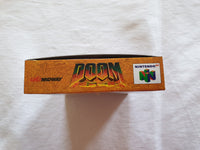 Doom 64 N64 Reproduction Box With Manual - Top Quality Print And Material