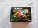 Mario Golf N64 Reproduction Box With Manual - Top Quality Print And Material