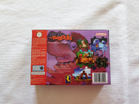 Banjo Kazooie N64 Reproduction Box With Manual - Top Quality Print And Material