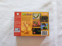 Yoshis Story N64 Reproduction Box With Manual - Top Quality Print And Material