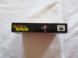 Mario Tennis N64 Reproduction Box With Manual - Top Quality Print And Material