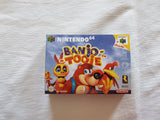 Banjo Tooie 64 N64 Reproduction Box With Manual - Top Quality Print And Material
