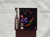 R Type 3 Gameboy Advance GBA - Box With Insert - Top Quality