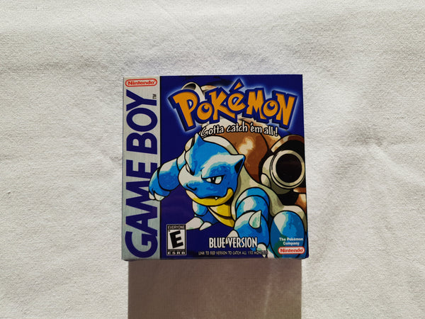 Pokemon Blue Gameboy GB - Box With Insert - Top Quality