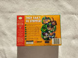 Rampage World Tour N64 Reproduction Box With Manual - Top Quality Print And Material