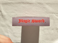 Magic Sword SNES Reproduction Box With Manual - Top Quality Print And Material