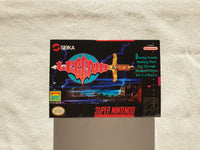 Legend SNES Reproduction Box With Manual - Top Quality Print And Material