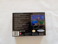 Super Baseball Simulator 1000 SNES Reproduction Box With Manual - Top Quality Print And Material