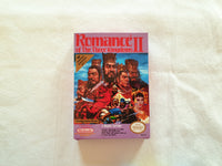 Romance Of The Three Kingdoms 2 NES Entertainment System Reproduction Box And Manual