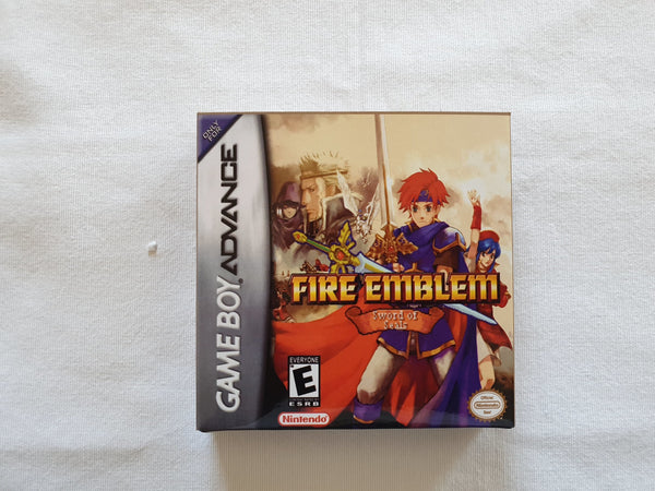 Fire Emblem Sword Of Seals Gameboy Advance GBA - Box With Insert - Top Quality