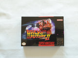 Back To The Future Part 2 SNES Reproduction Box With Manual - Top Quality Print And Material