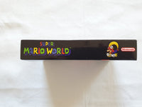 Super Mario World SNES Reproduction Box With Manual - Top Quality Print And Material