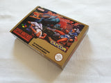 Street Fighter 2 SNES Reproduction Box With Manual - Top Quality Print And Material