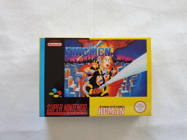 The Firemen SNES Super NES - Box With Insert - Top Quality