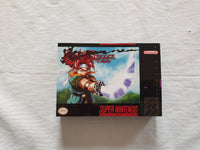 Chrono Trigger Crimson Echoes SNES Reproduction Box With Manual - Top Quality Print And Material